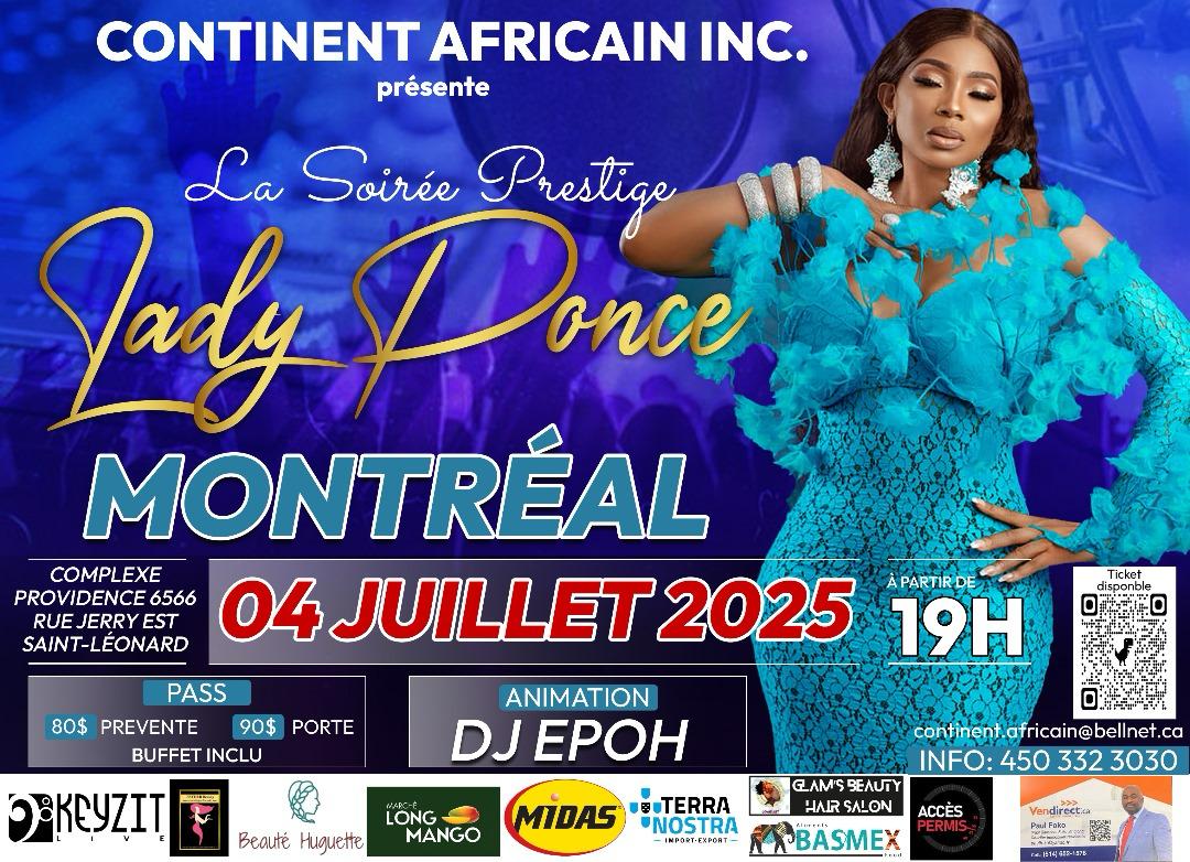 Lady ponce à Monréal